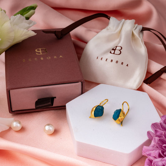 The Dark Sea Earrings