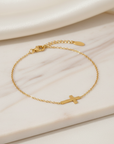 Cross Charm Bracelet
