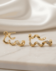 Minimalist Luxe Gold Earrings for Women Seebora