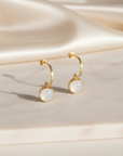 White Shadow Earring