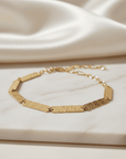 Gold Crush Bracelet | 18K Gold Plated Brass Bracelet Seebora