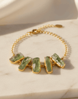 The Green Kyanite Bracelet Seebora