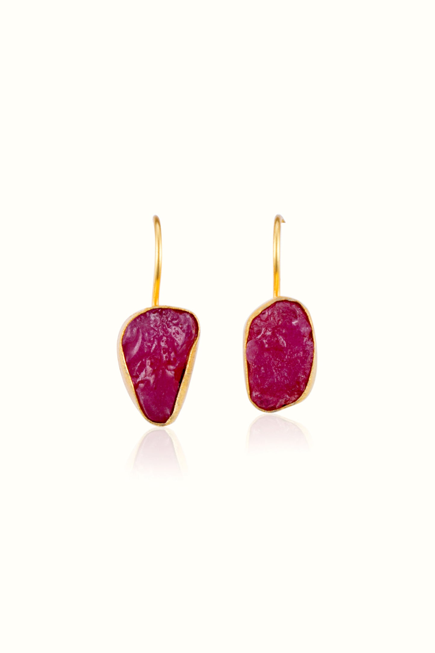The Rogue Ruby Earrings