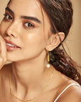 Swirl, Pearl Earring, Jewelry, Fashion, Accessories, Elegant, Classic.