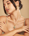 Earth, Stone, Necklace, Natural, Handmade, Boho, Eco-friendly