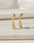 The Gold Drop Earrings Seebora
