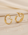 The Wish Pearl Earrings Seebora