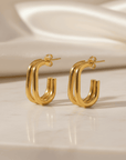 Twin Half Hoops Seebora