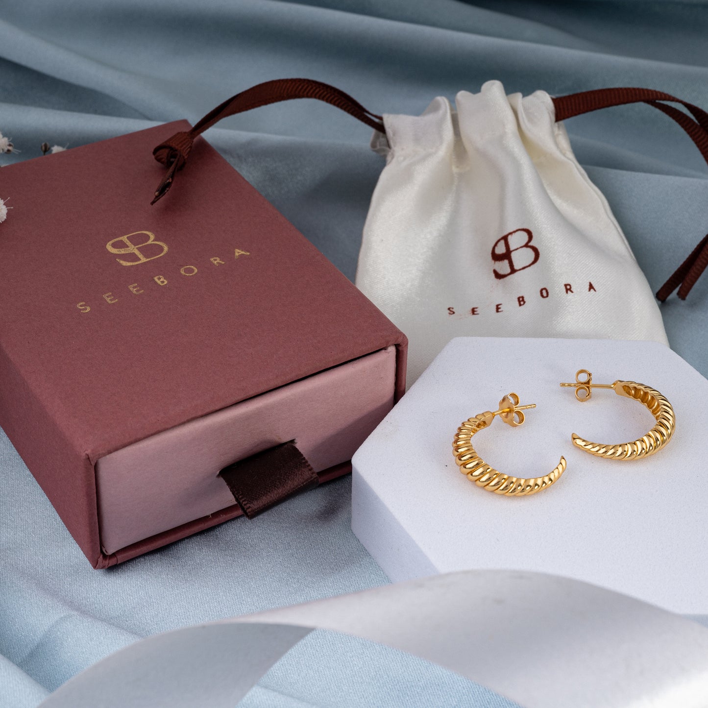 The Demeter Embrace Earrings