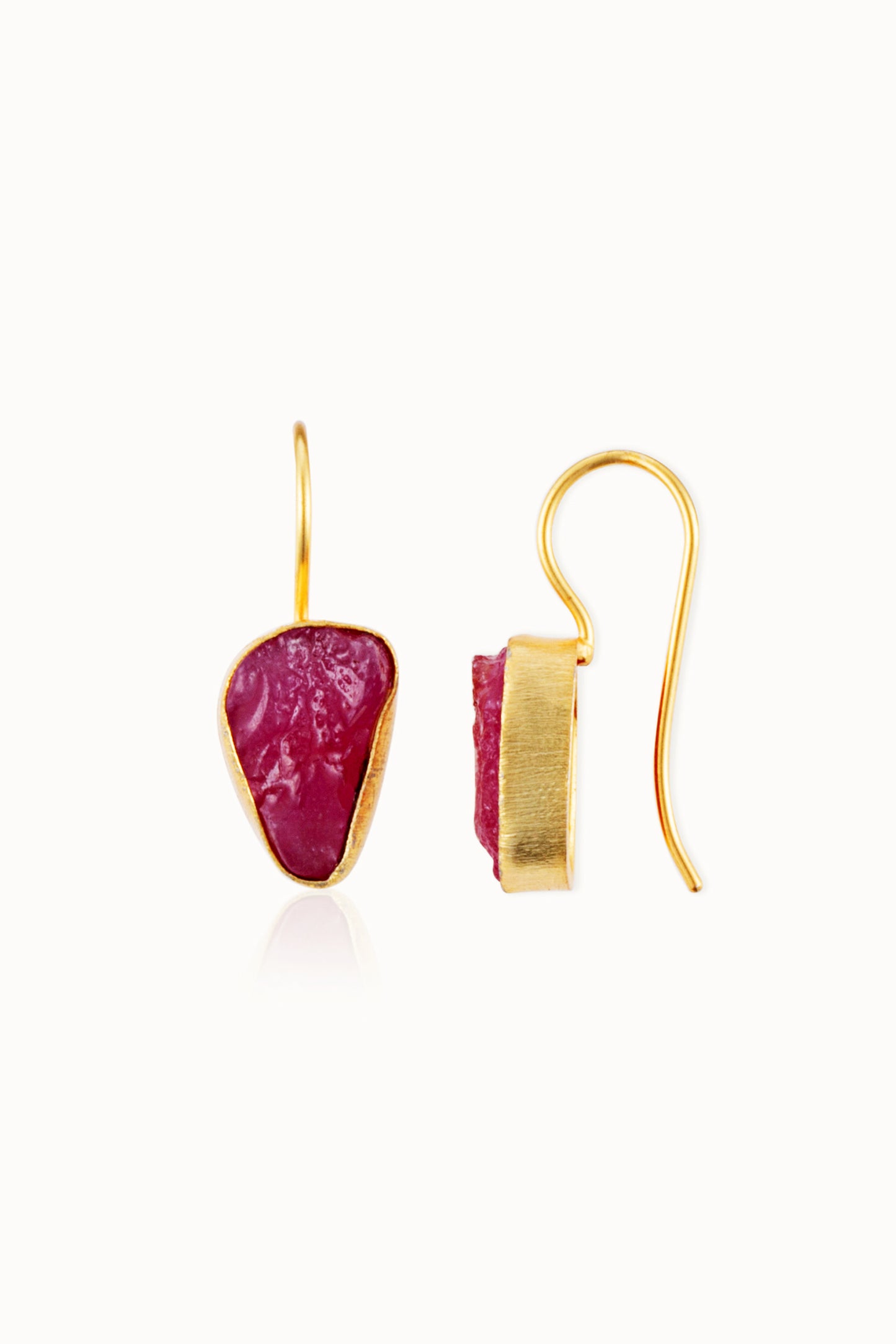 The Rogue Ruby Earrings
