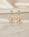 Jade Star Earring