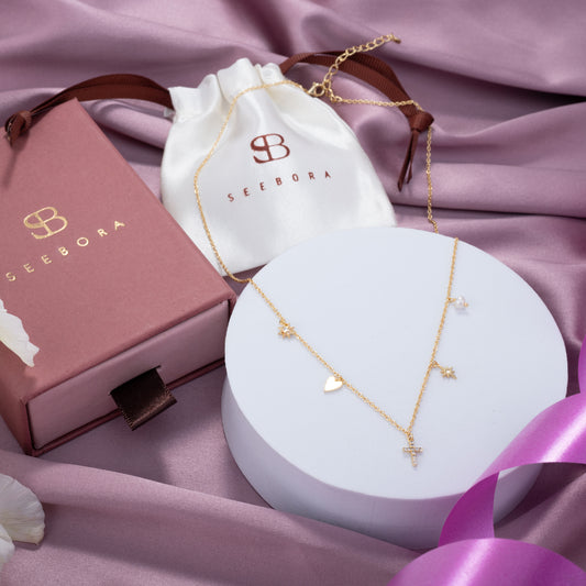 The 5 Charm Necklace