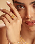 Svelte, Double Band Ring, Jewelry, Fashion, Accessories, Minimalist, Modern.