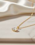 Cala White Pendant Set