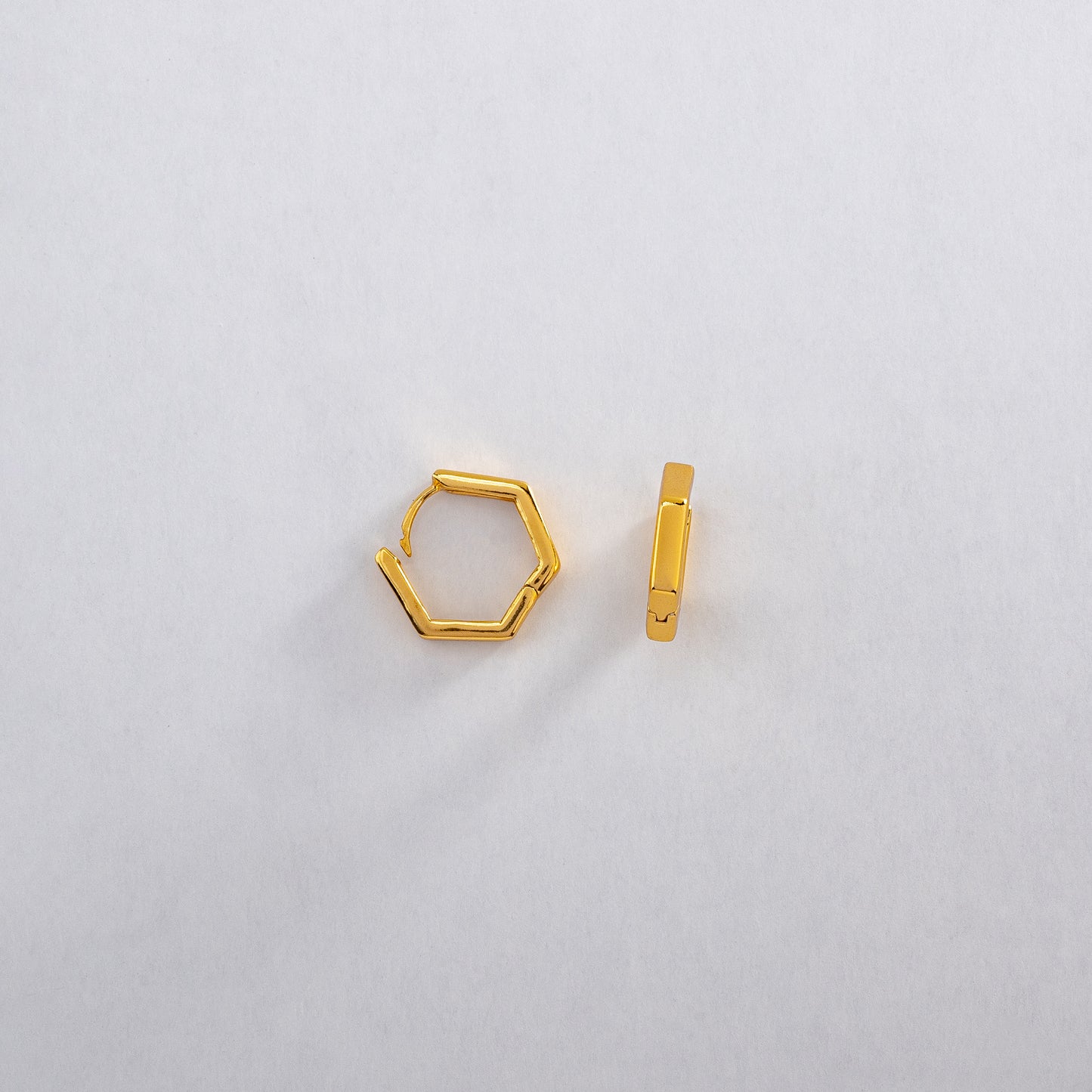 The Artemis Golden Wilderness Hoop Earrings