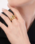 Bubble Stone Ring