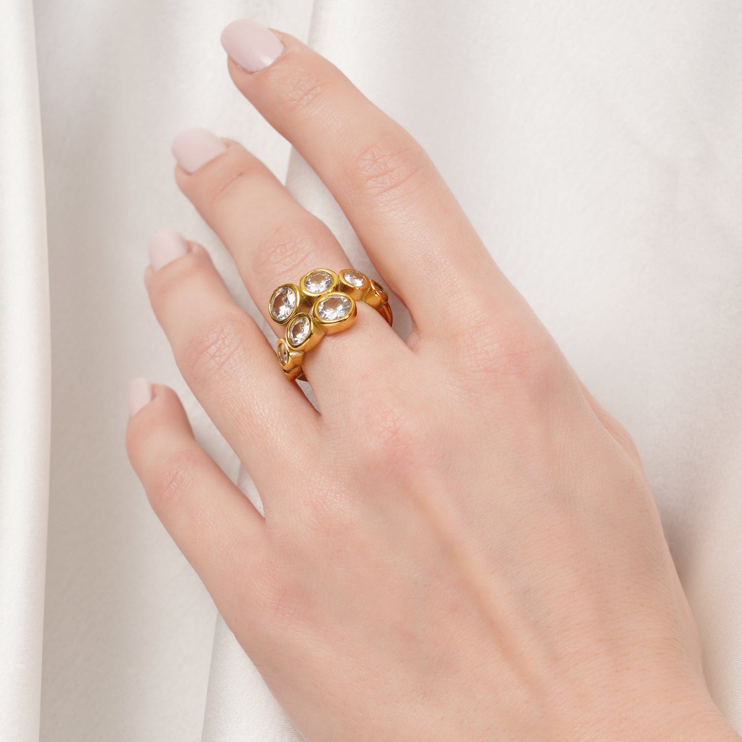 Bubble Stone Ring