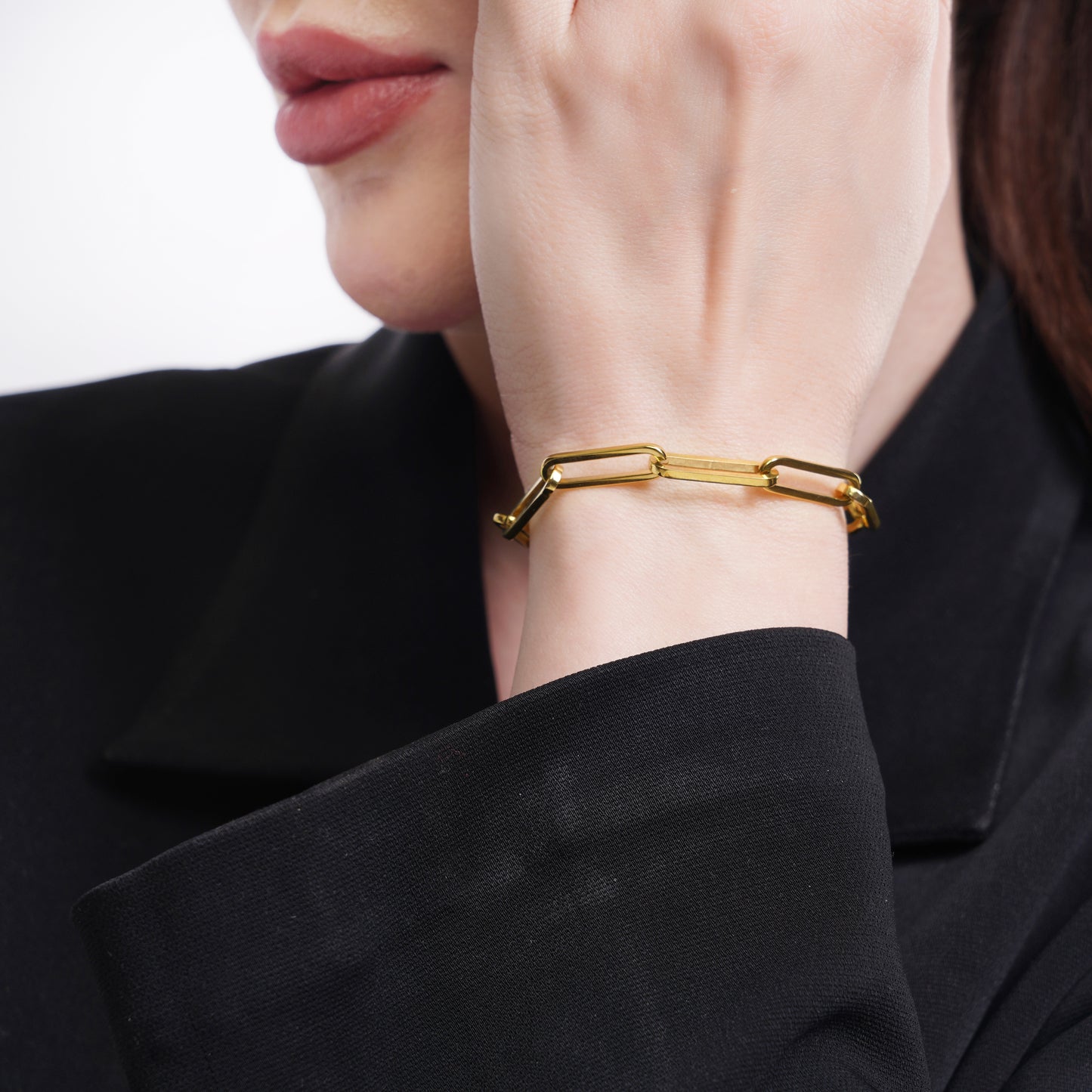 Radiant Gold Link Bracelet