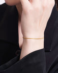 Snake Chain Bracelet | 24K Gold Plated & Anti-Tarnish Seebora