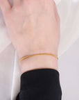 Snake Chain Bracelet | 24K Gold Plated & Anti-Tarnish Seebora