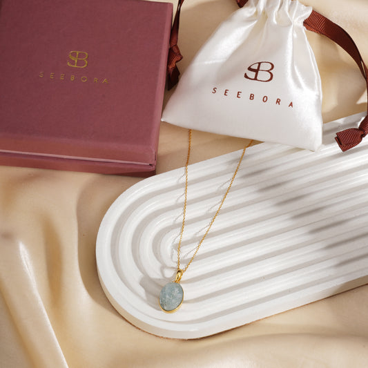 The Earth Stone Pendant Necklace