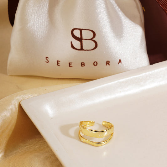 The Svelte Double Band Ring