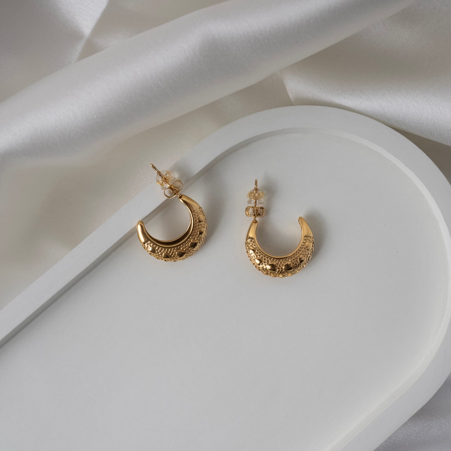 Golden Moonlight Studs