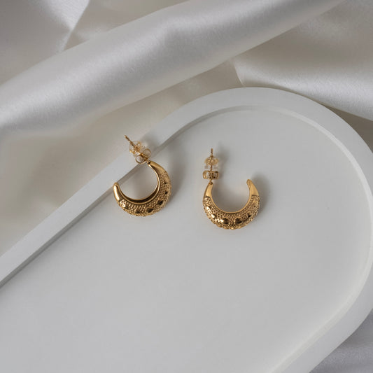 Golden Moonlight Studs