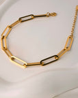 Radiant Gold Link Bracelet