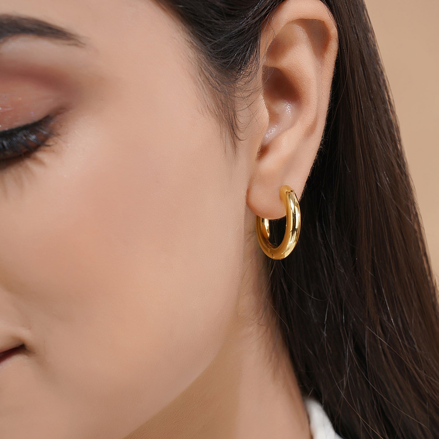 Tube Medium Hoops
