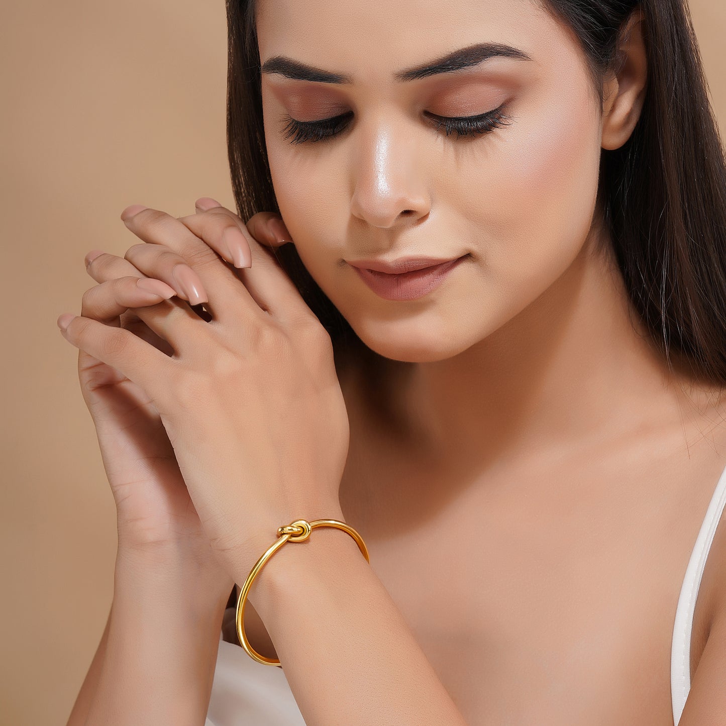 Knotty Gold Cuff