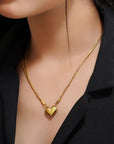 Twin Heart Necklace Seebora