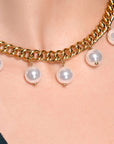 Pearl Elegance Chain Necklace Seebora