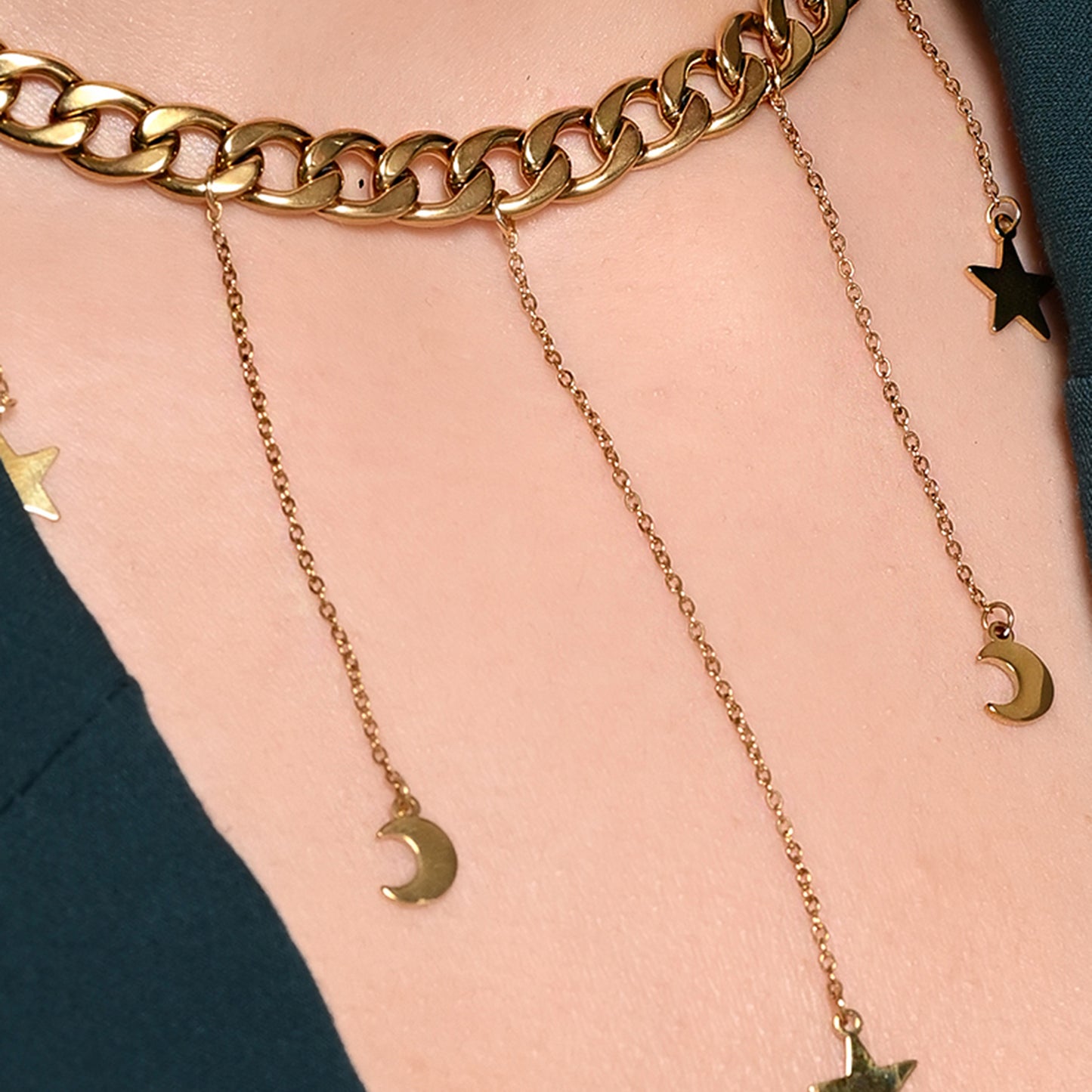 Moonlit Charm Necklace