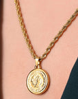 Coin Radiance Necklace Seebora