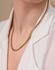 Golden Whisper Link Necklace Seebora