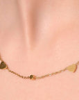 Gold Heart Necklace Seebora