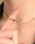 Radiant Gold Chain Necklace Seebora