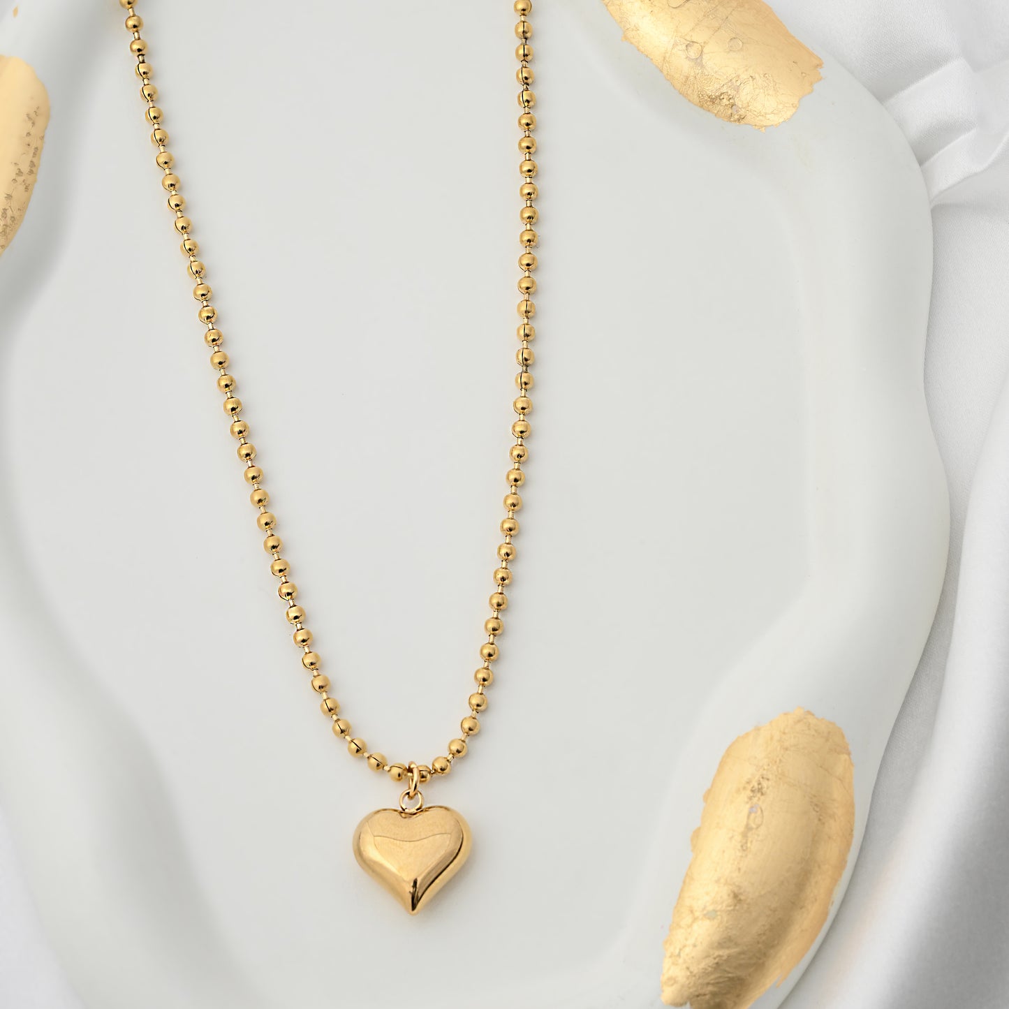 Pure Heart Gold Pendant