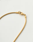 Red Teardrop Pendant Necklace – 24K Gold Plated CZ Stainless Steel Seebora