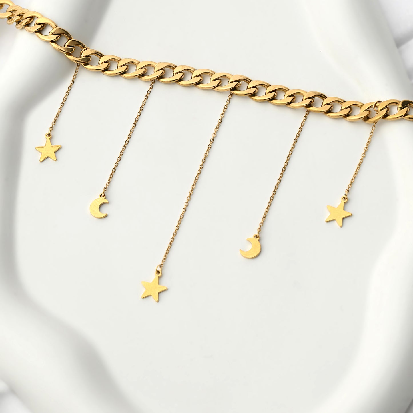 Moonlit Charm Necklace
