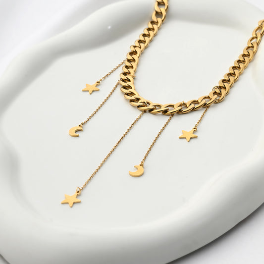 Moonlit Charm Necklace