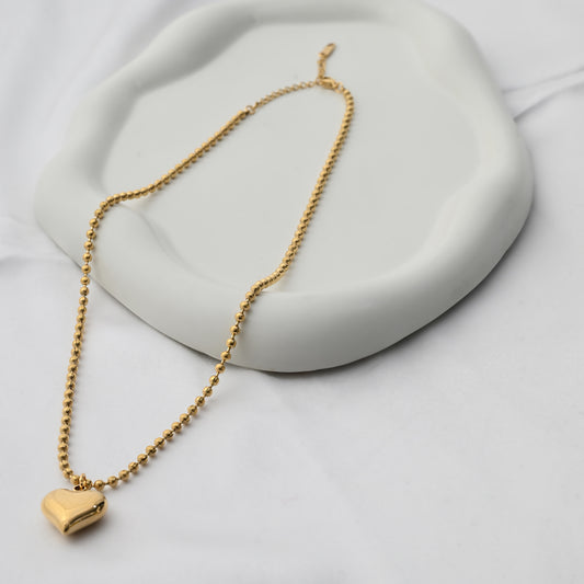 Pure Heart Gold Pendant