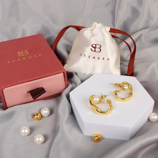 The Wish Pearl Earrings