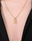 The Beetle Pendant Necklace Seebora