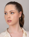 The Gold Drop Earrings Seebora