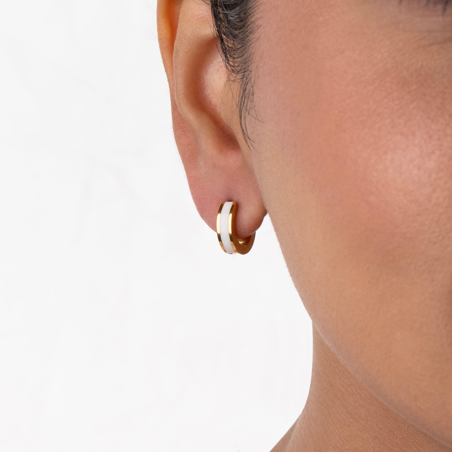 Radiant Glow Hoop Earrings