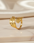Leaf Wrap Ring