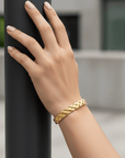 Brunello Gold Cuff Seebora