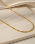 Golden Whisper Link Necklace Seebora